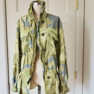 Free People anorak, camo jacket